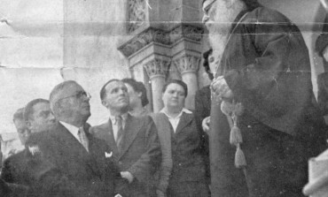 Vizita Patriarhului Nicodim la Serviciul Social (1939)