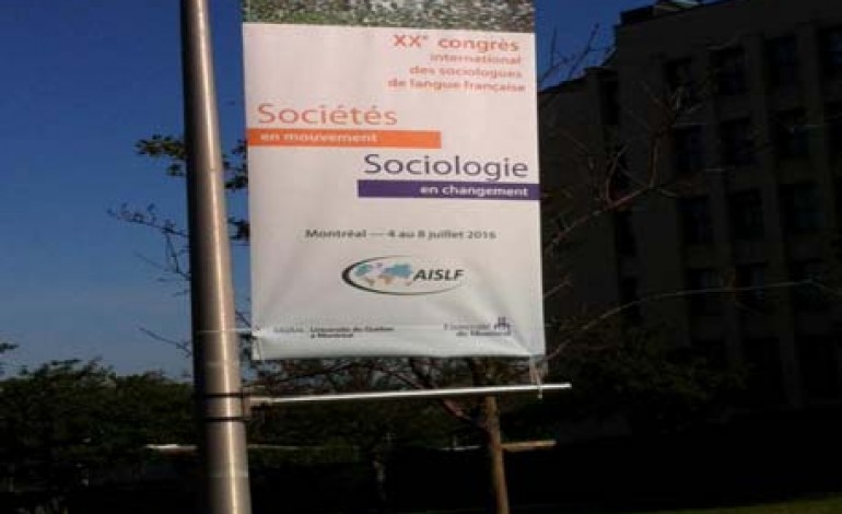 Al XX-lea Congres al Asociaţiei Internaţionale a Sociologilor de limbă franceză (AISLF), 4–8 iulie 2016, Montréal